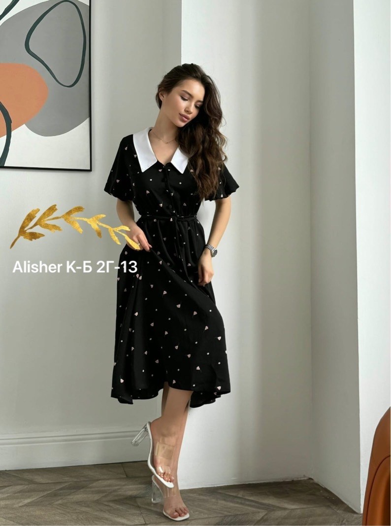 женское платье,платье,платье женское летнее,платье миди,платье с воротником