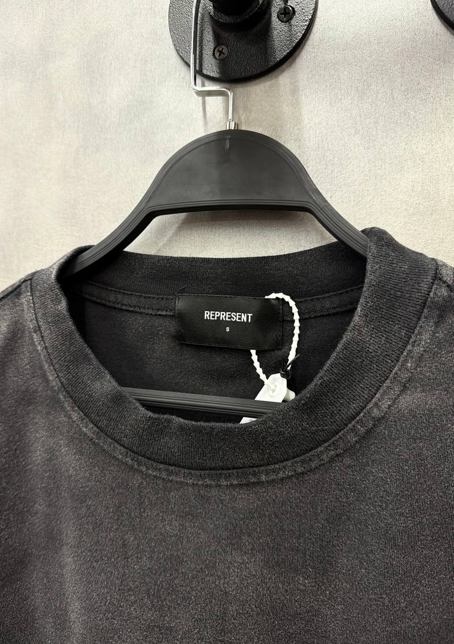 футболка represent owners club,футболка represent,футболки мужские повседневные,футболка с принтом owners club represent черный,мужская футболка