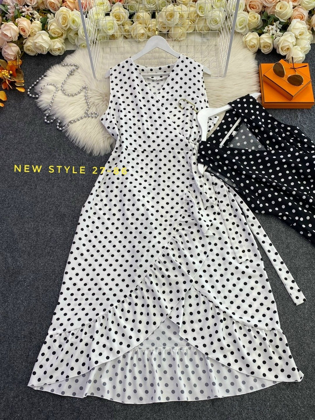 платье женское летнее,платье в горошек,длинное летнее платье в горошек,летнее платье в горох,летнее платье в горошек