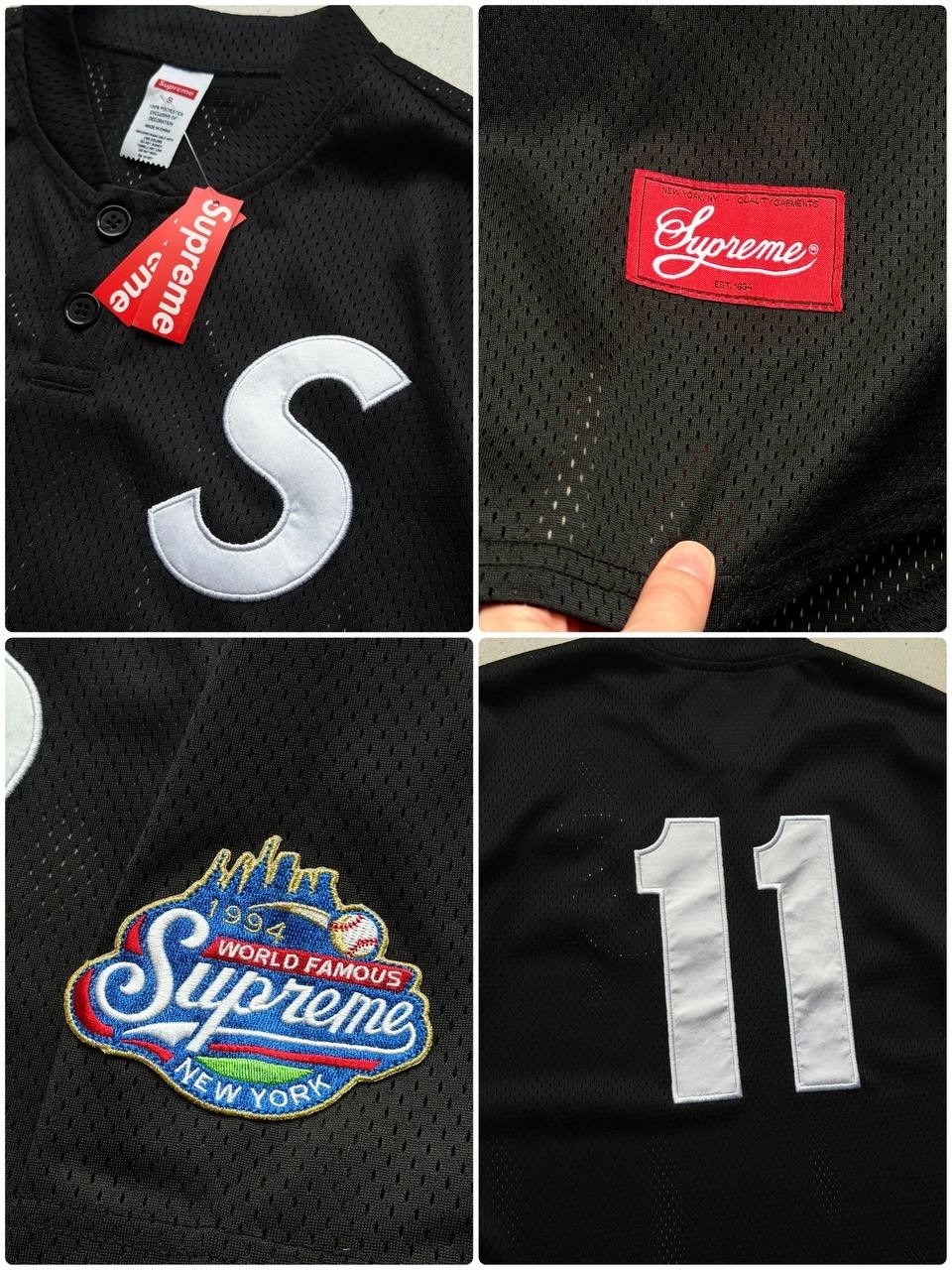 baseball jersey,футболки мужские,бейсбольная майка supreme x mitchell & ness downtown hell черная,футболки и майки