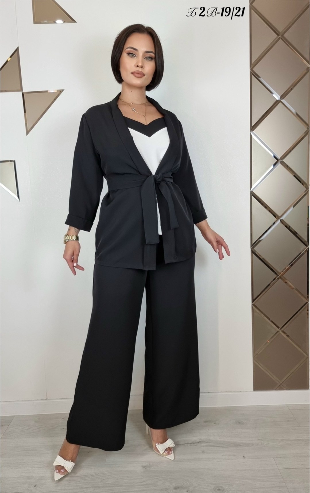 брючный костюм anastasia 950 васильковый синий,костюм брючный,брючные костюмы женские,костюм брючный синий,костюм женский брючный синий электрик