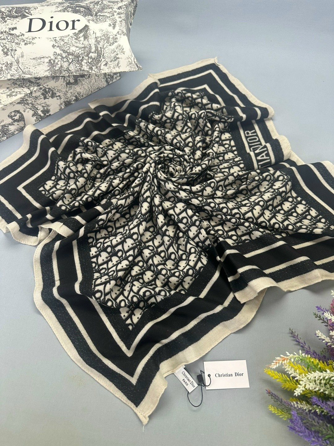брендовый платок,платок диор,женские платки,dior платок,шарфы и платки