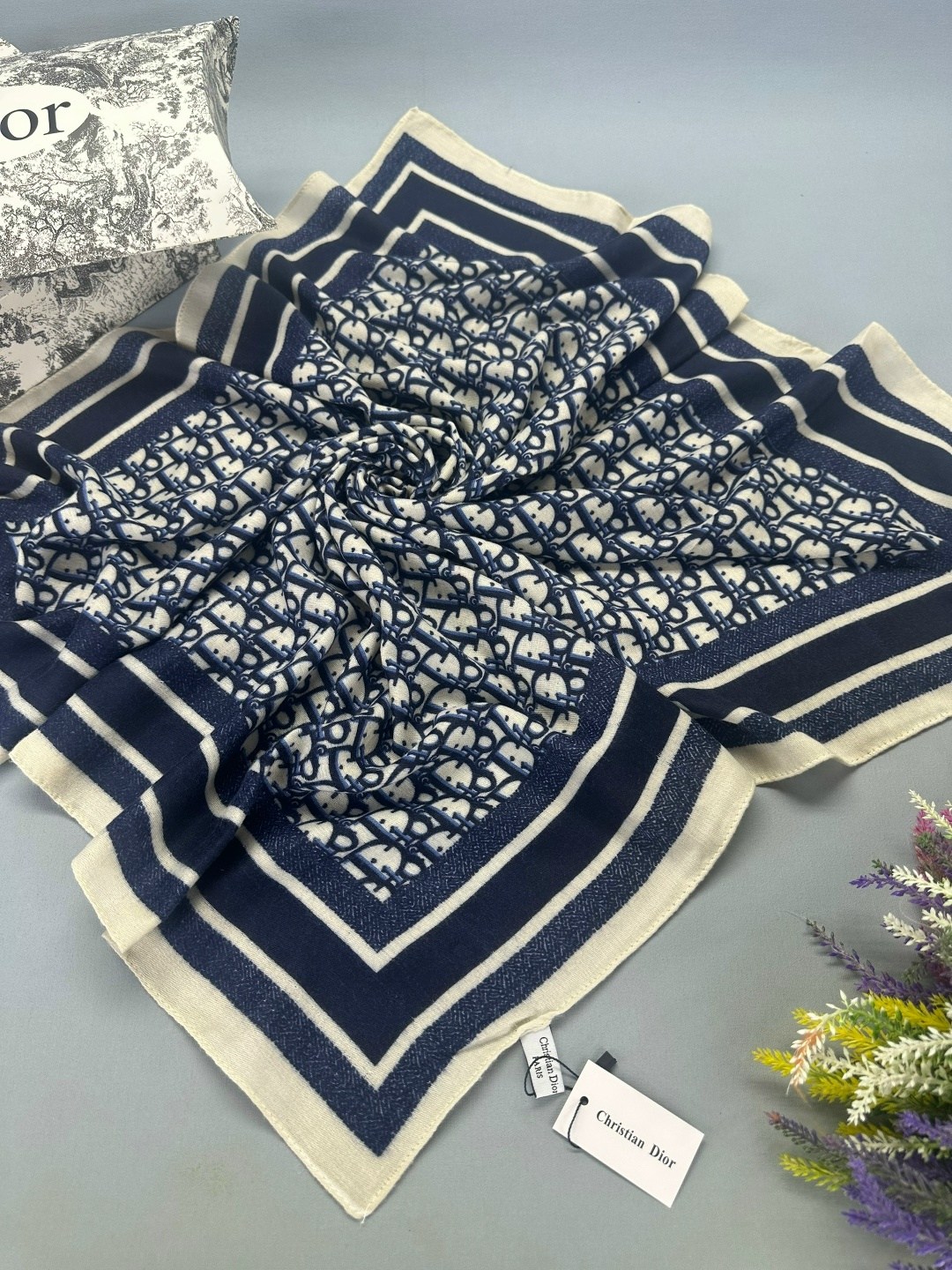брендовый платок,платок диор,женские платки,dior платок,шарфы и платки