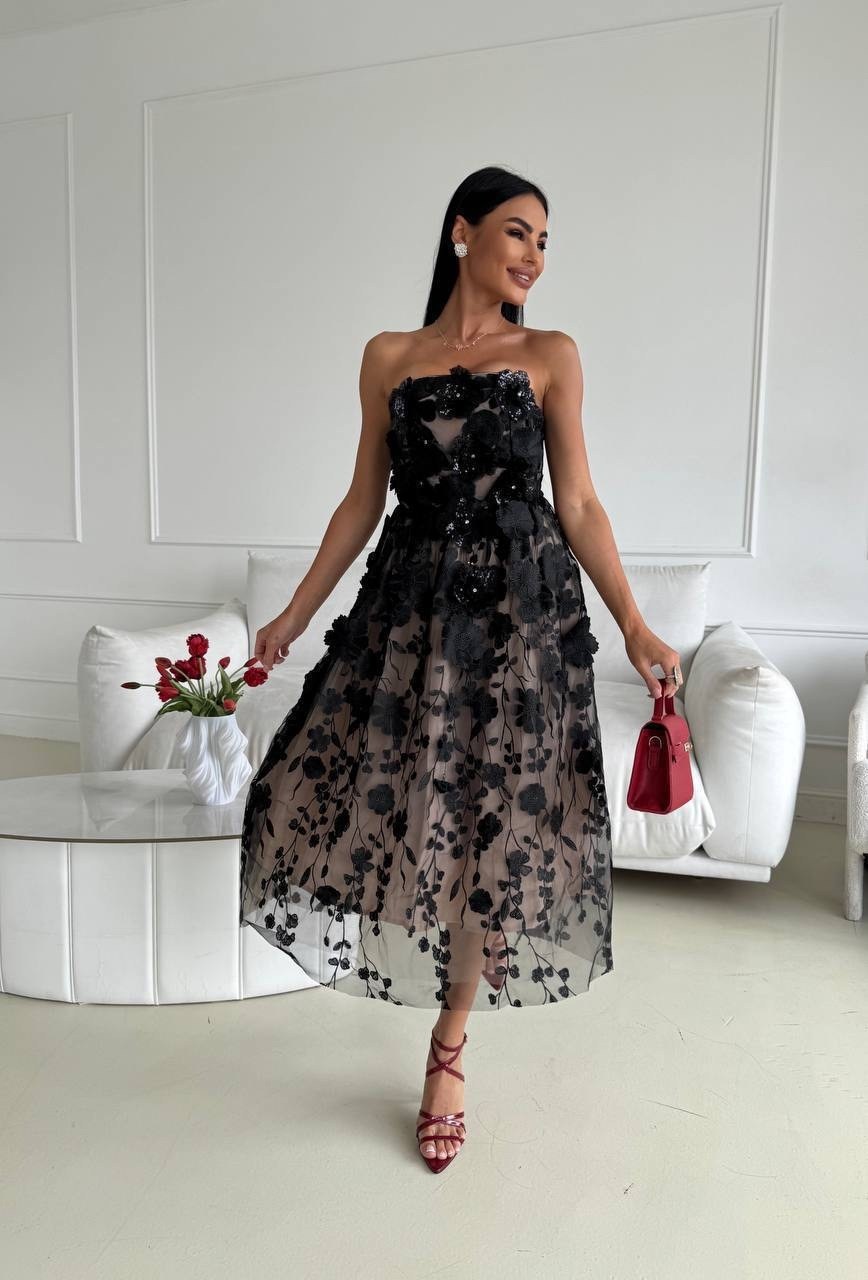 платья гипюр,платье с цветком,нарядное платье,женские вечерние платья,стильные наряды