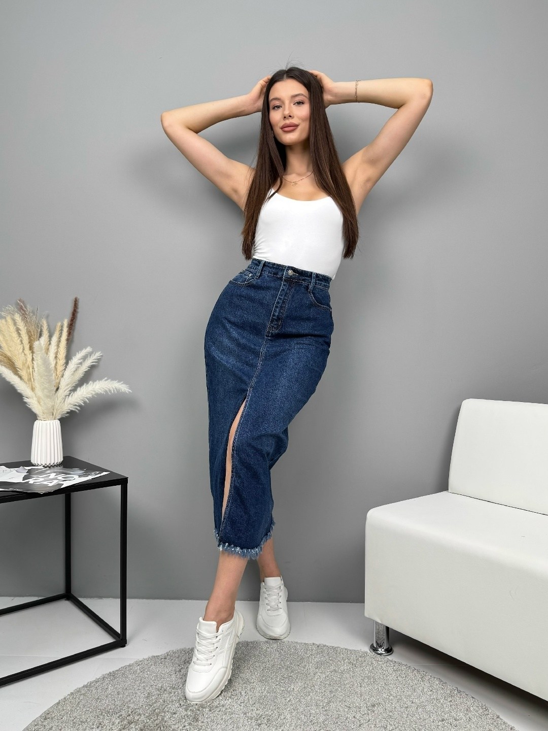 юбка джинсовая,юбки джинсовые миди,юбка джинсовая женская,юбка джинсовая миди с разрезом спереди,юбка джинсовая длинная