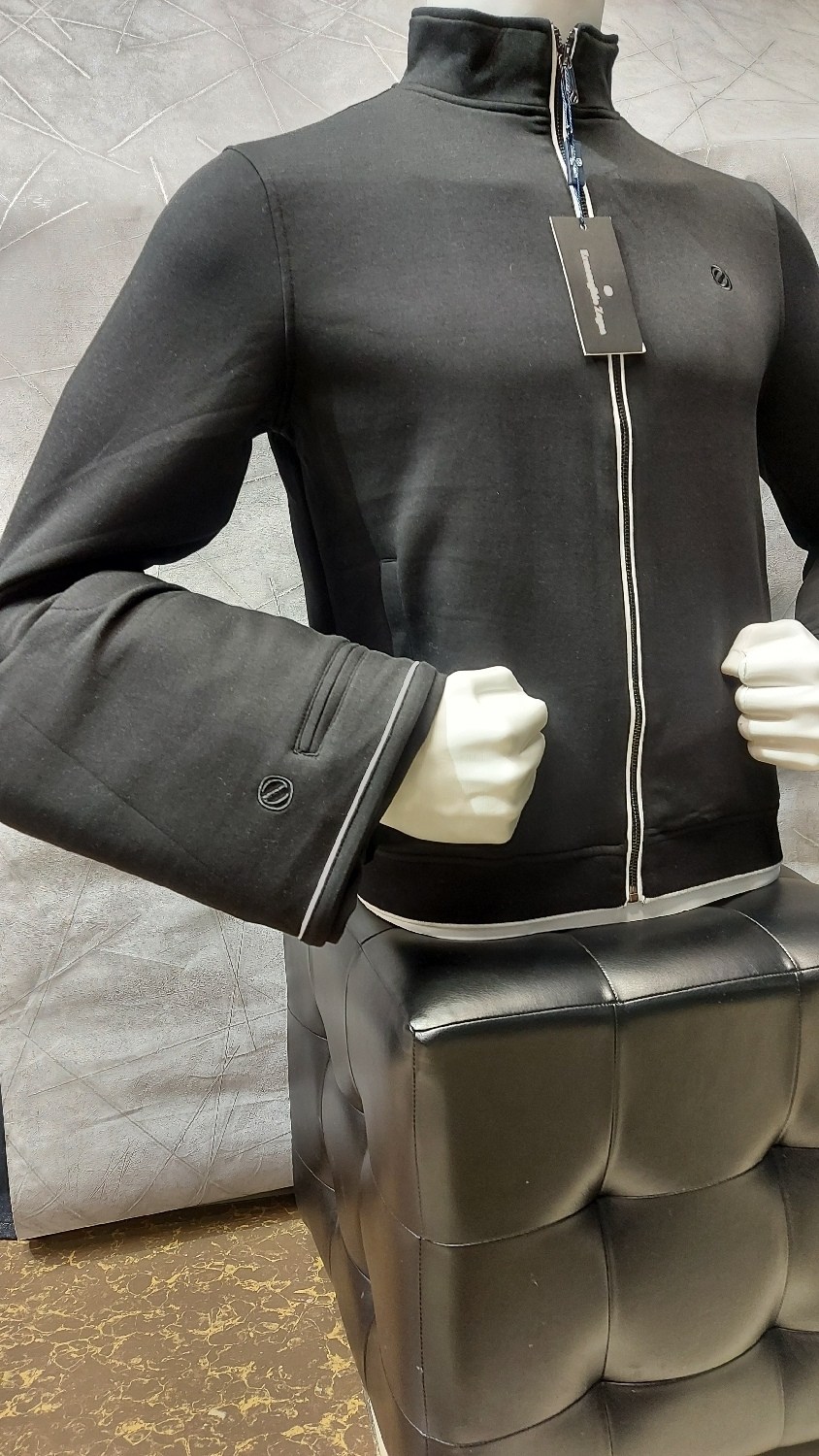 кофта мужская,армани кофта мужская на молнии,куртка с воротником,мужская толстовка,куртка мужская