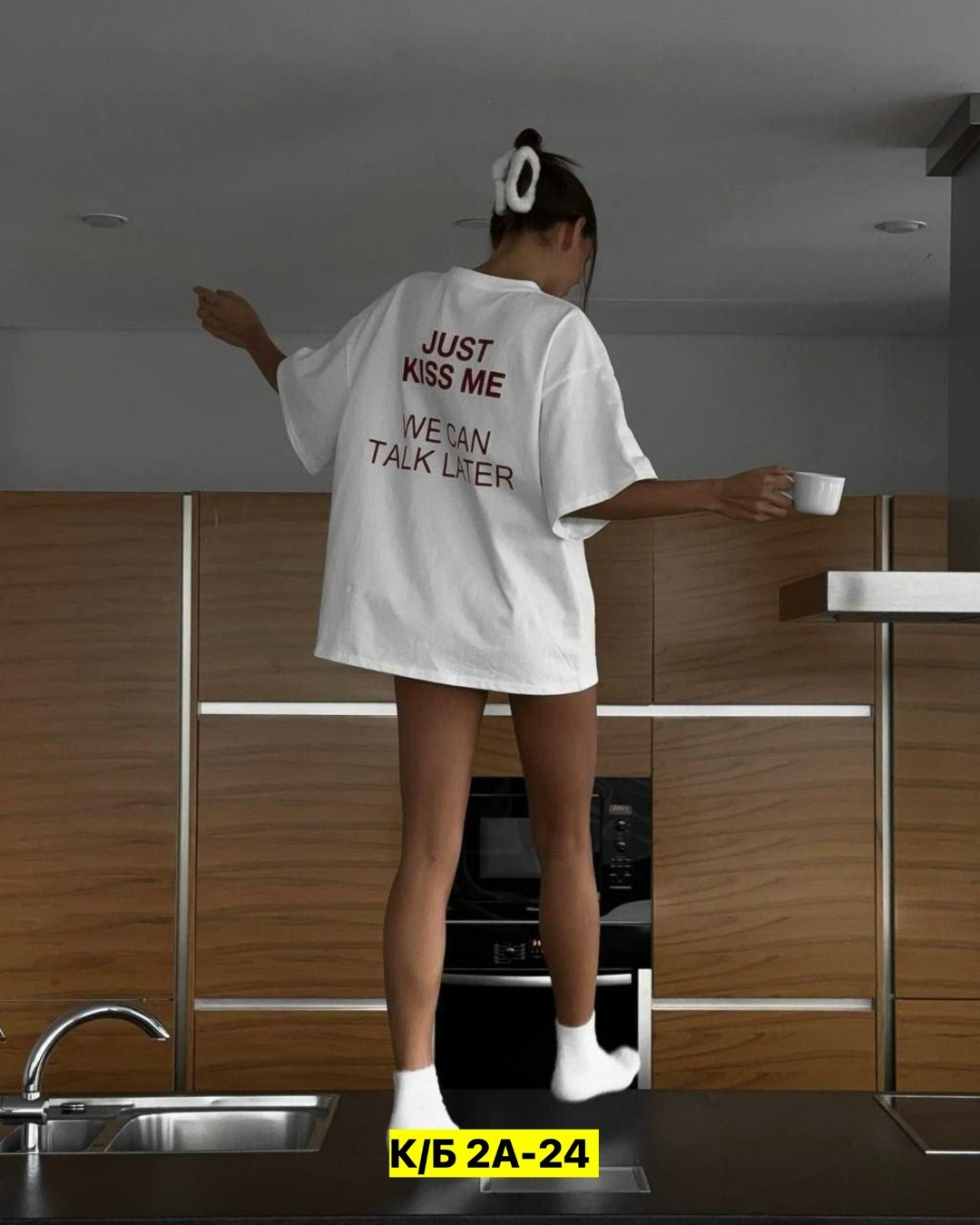 "we can talk later just kiss me" print t-shirt,женская хлопковая футболка с надписью "just kiss me",just kiss can talk later,футболки женские оверсайз,t shirt kiss 2025 unisex just kiss me tshirt beya