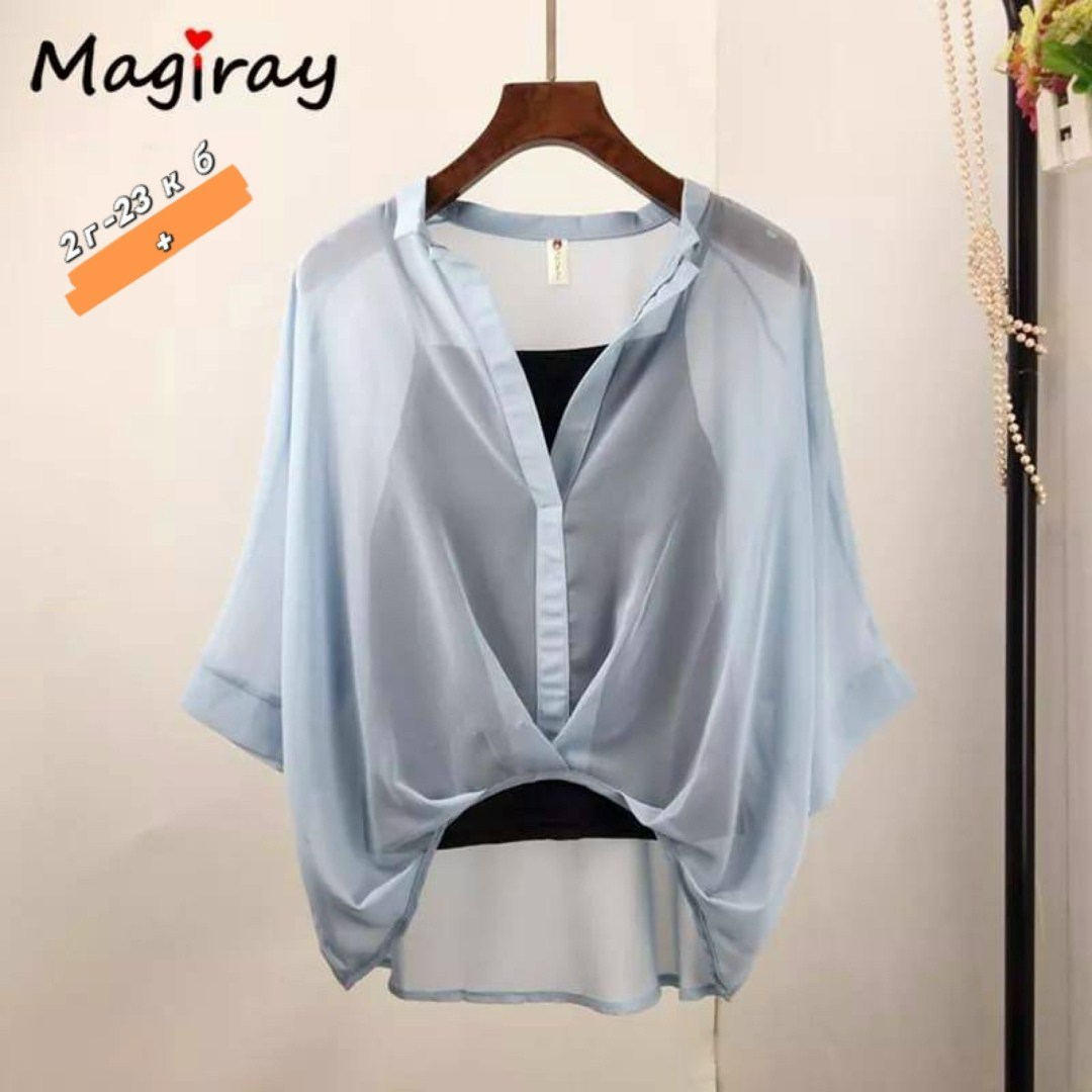 женская шифоновая блузка с рукавами летучая мышь,женская шифоновая блузка,шифоновая блузка,шифоновая рубашка,блузка шифон