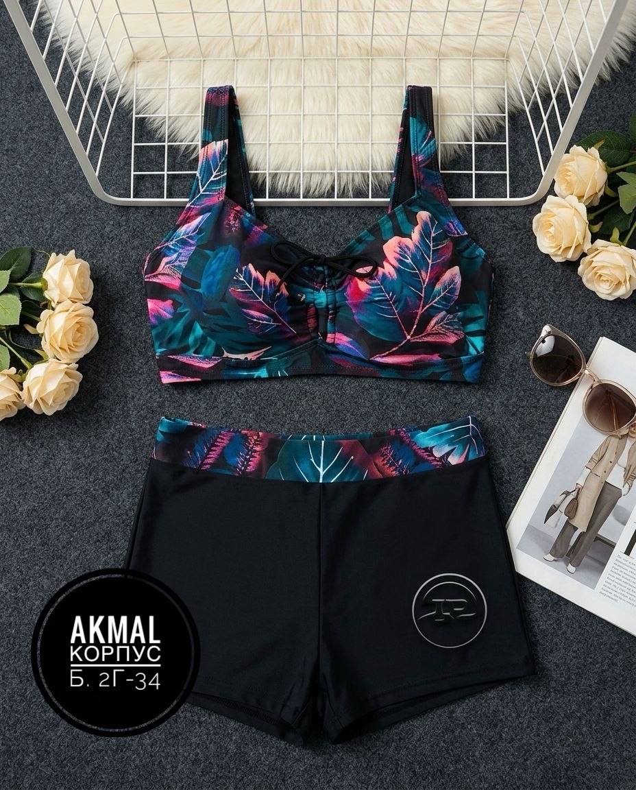 купальник раздельный женский,купальник женские,раздельные купальники,купальник с принтом,купальники модные