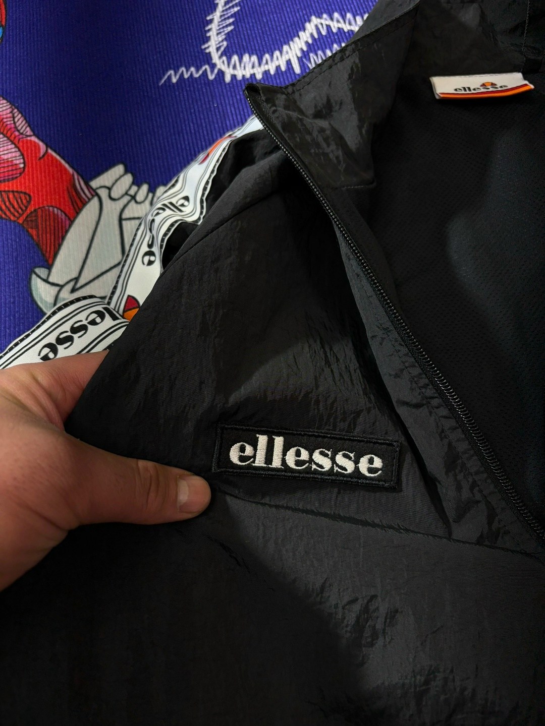 куртка ellesse,ветровка ellesse,легкая куртка,куртка мужской