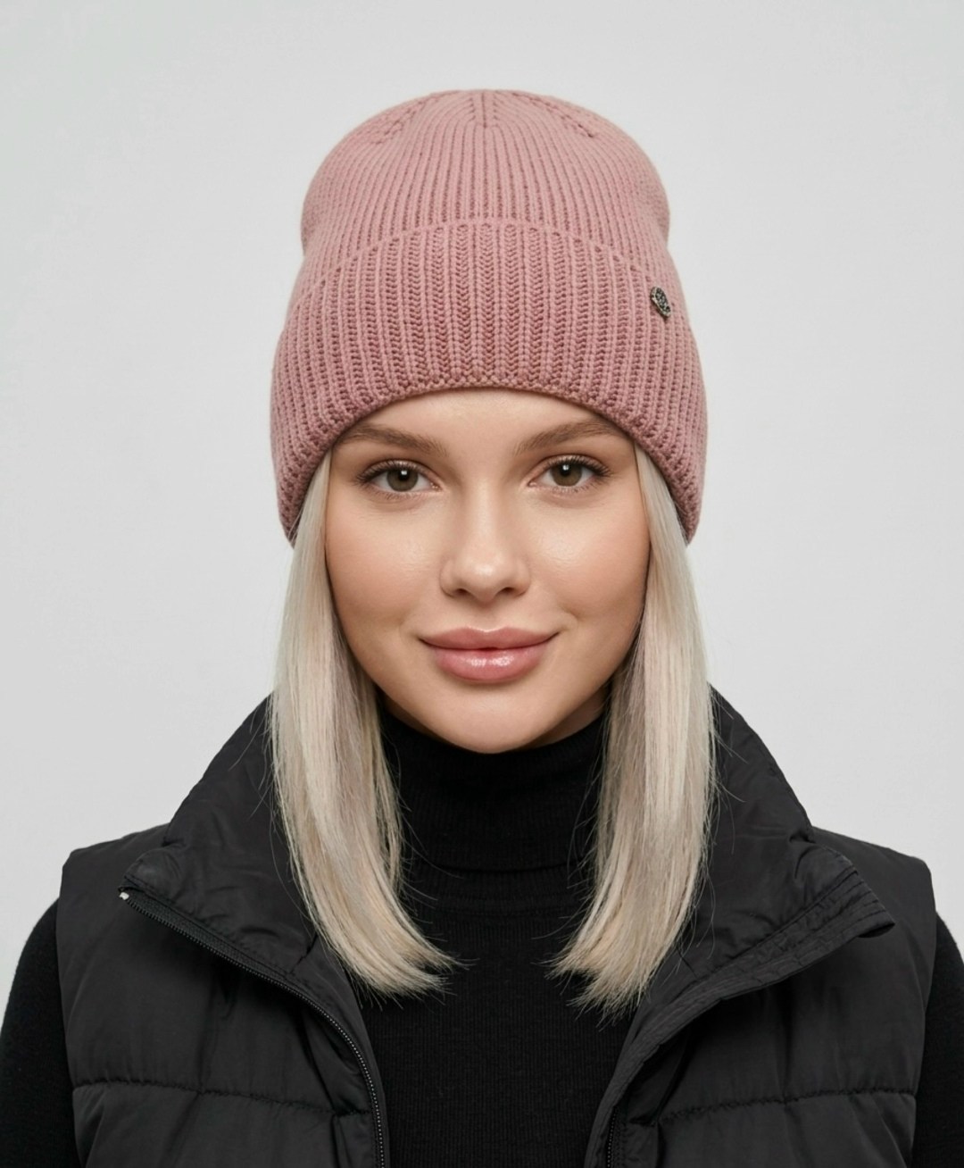 шапка женская,шапка,белая шапка,шапка бини,женская шапка бини