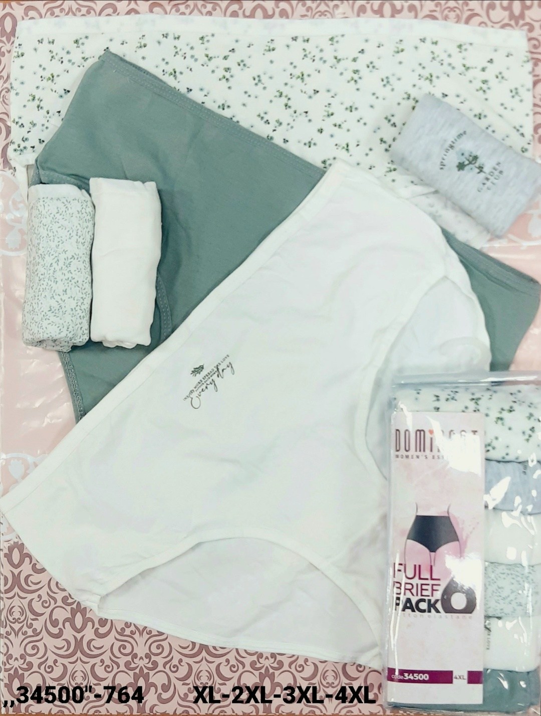 комплект трусов женские,комплект трусов слипы,donella трусы-слипы женские 5 шт. 31711003vl,женские трусы набор,набор женских трусиков