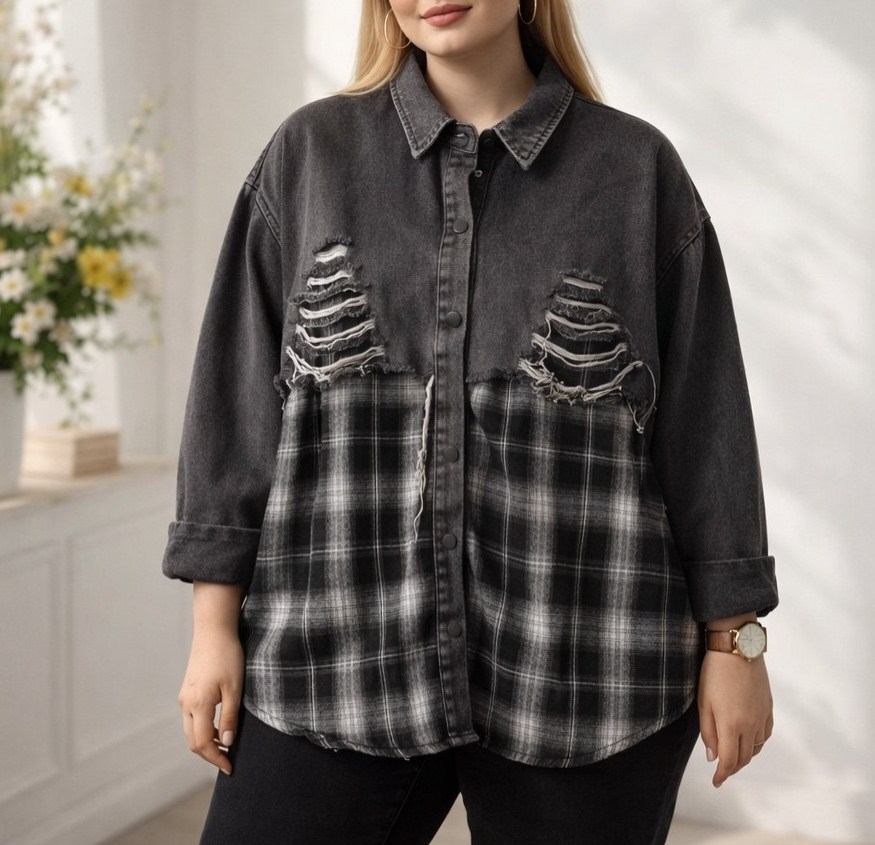 джинсовая куртка,куртка джинсовая женская,стильная джинсовая куртка,рубашка оверсайз,джинсовая куртка с карманами