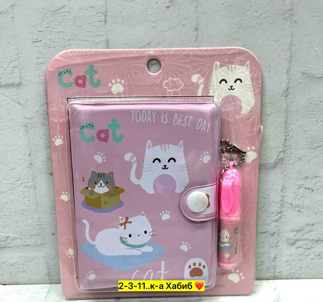 блокнот с ручками,мини блокнот,маленькие блокноты,набор канцелярские,милые блокноты