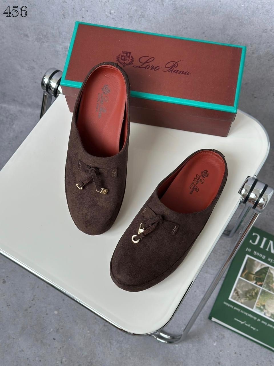 ,мюли loro piana,замшевые мюли,мюли лоро пиано женские,лоферы loro piana