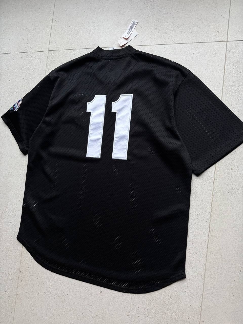 baseball jersey,футболки мужские,бейсбольная майка supreme x mitchell & ness downtown hell черная,футболки и майки