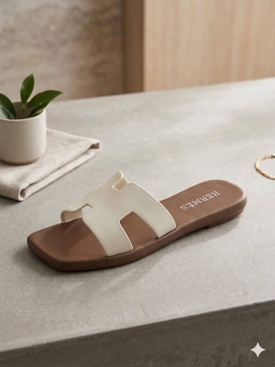 ,шлепки hermes oran,кожаные шлепанцы,шлепанцы hermes,hermes oran sandals