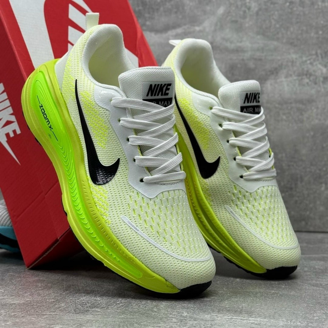 кроссовки zoom vomer 18 nike бело-зеленый,кроссовки nike,air zoom vomero 18 кроссовки nike,кроссовки nike nk zoom vomer 18,кроссовки