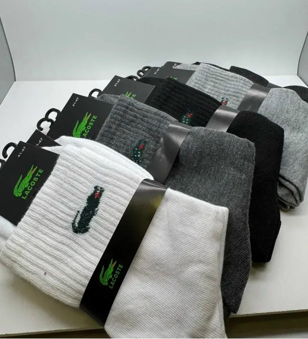 комплект носки мужские,носки мужские,носки мужские набор,носки мужские 10 пар,носки лакоста мужские