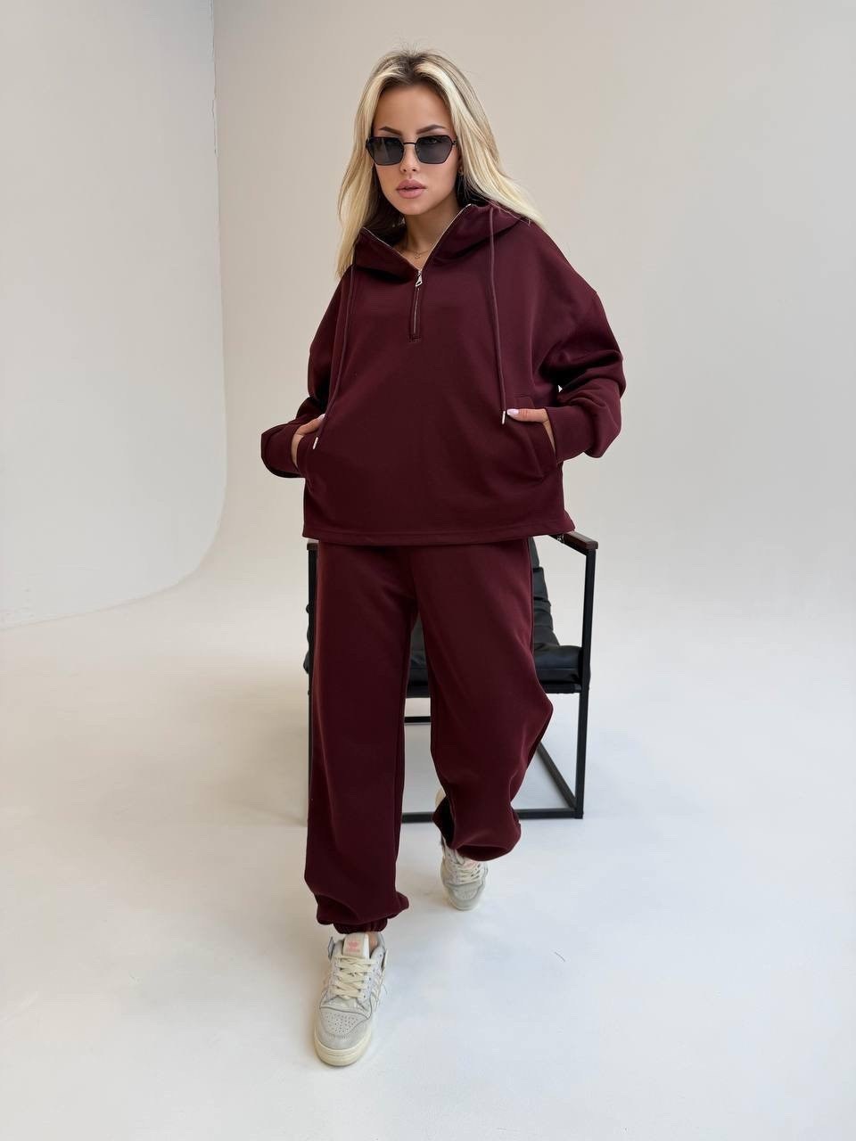 костюм женский спортивный,модная толстовка,костюм спортивный,спортивные костюмы оверсайз,бордовый костюм