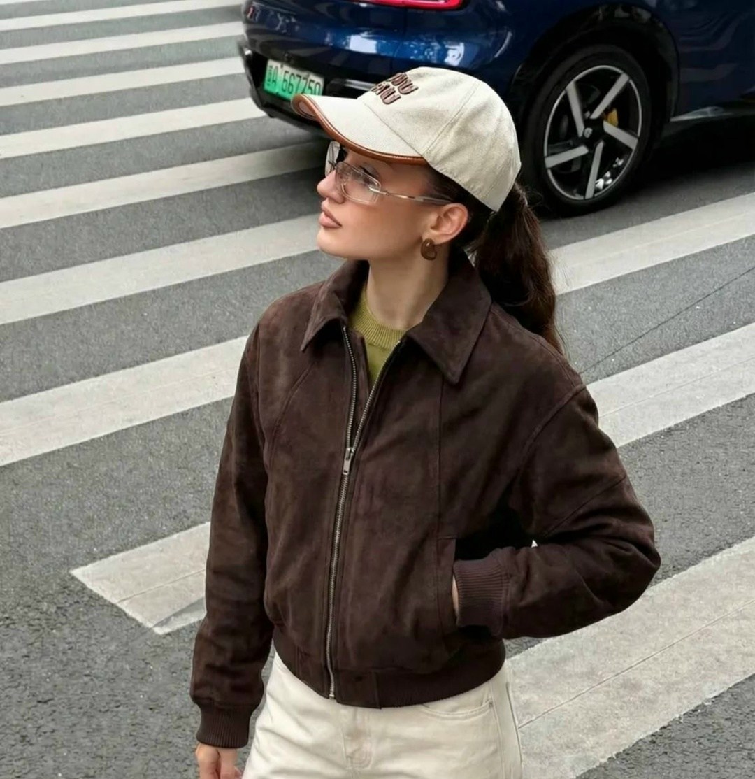 замшевая куртка,бомбер укороченный оверсайз замшевый куртка рабочего тренд saint shine,куртка бомбер,бомбер женская куртка,куртка из замши