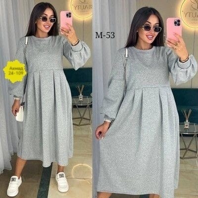 платье свободного кроя,теплое платье оверсайз,платье оверсайз миди,трикотажное платье миди,платье миди теплое