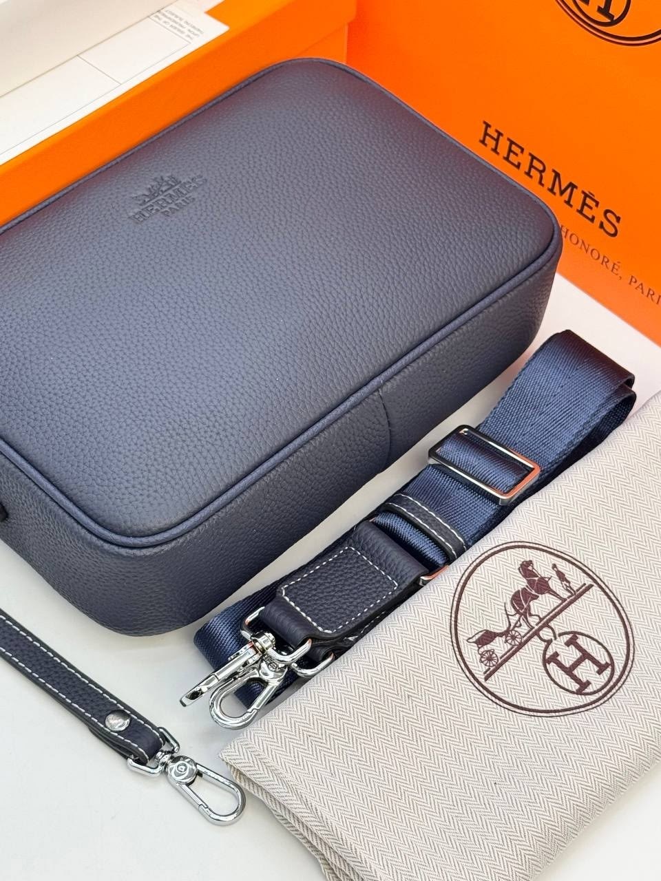 мужская сумка через плечо hermes,мужская сумка hermes,hermes сумка,сумка hermes через плечо,сумка мужская кросс боди hermes синяя