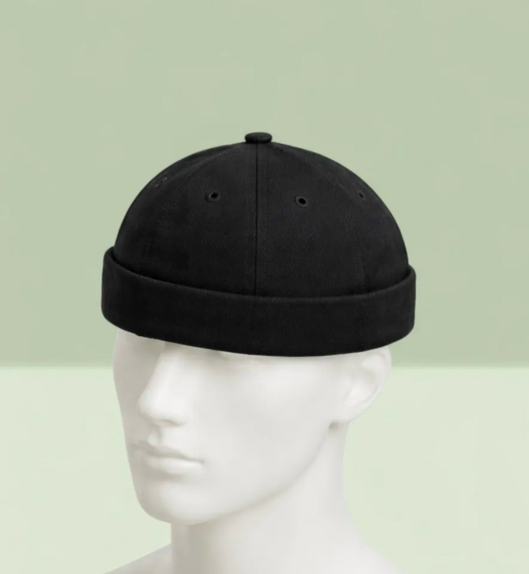 докер мужской кепка без козырька fishka,кепка без козырька "докер",мужские кепки,докер мужской кепка без козырька fishka цвет черный,кепка