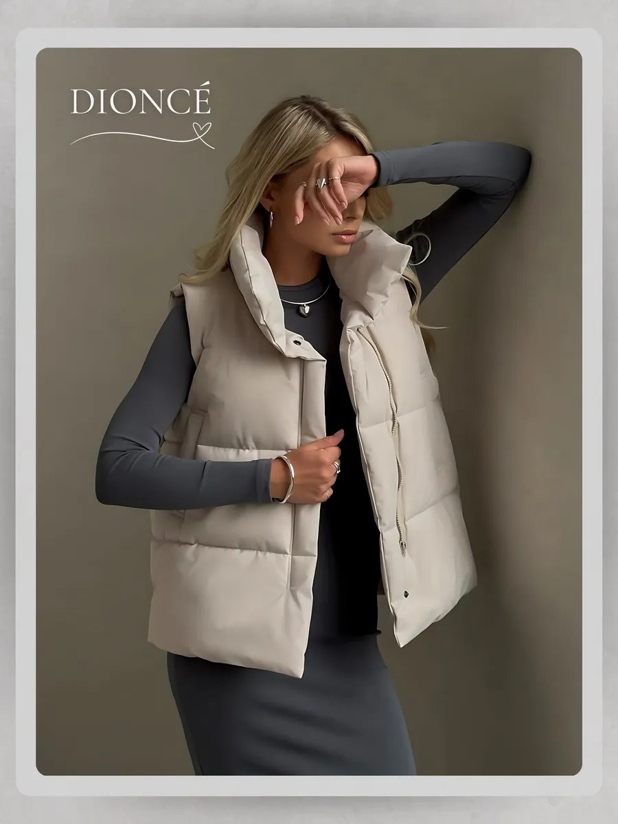 жилетка женская,стильная жилетка,жилет женский,жилетка утепленная болоньевая безрукавка v&d fashion,жилет