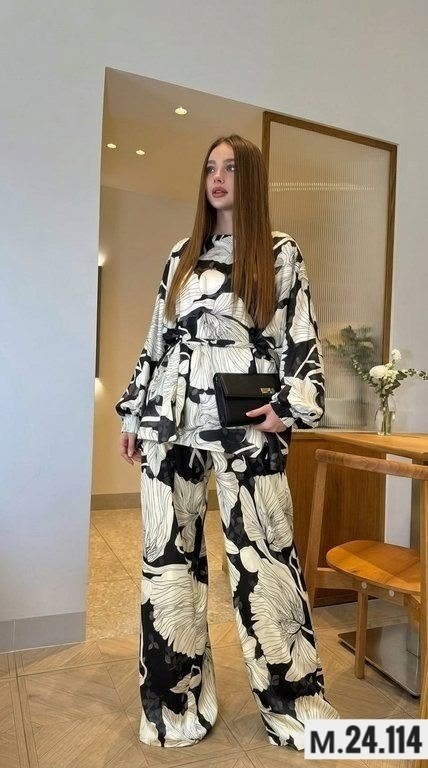 брючный костюм,костюм женский,костюм с брюками,костюм с принтом,летние костюмы