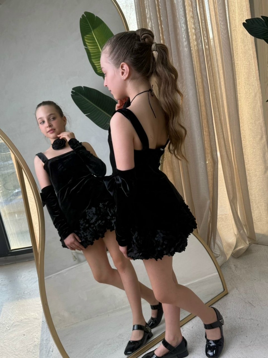 платье для девочки,черное платье для девочки,платья,платье детское роскошь с детства моти черное 152,нарядное черное платье для девочки
