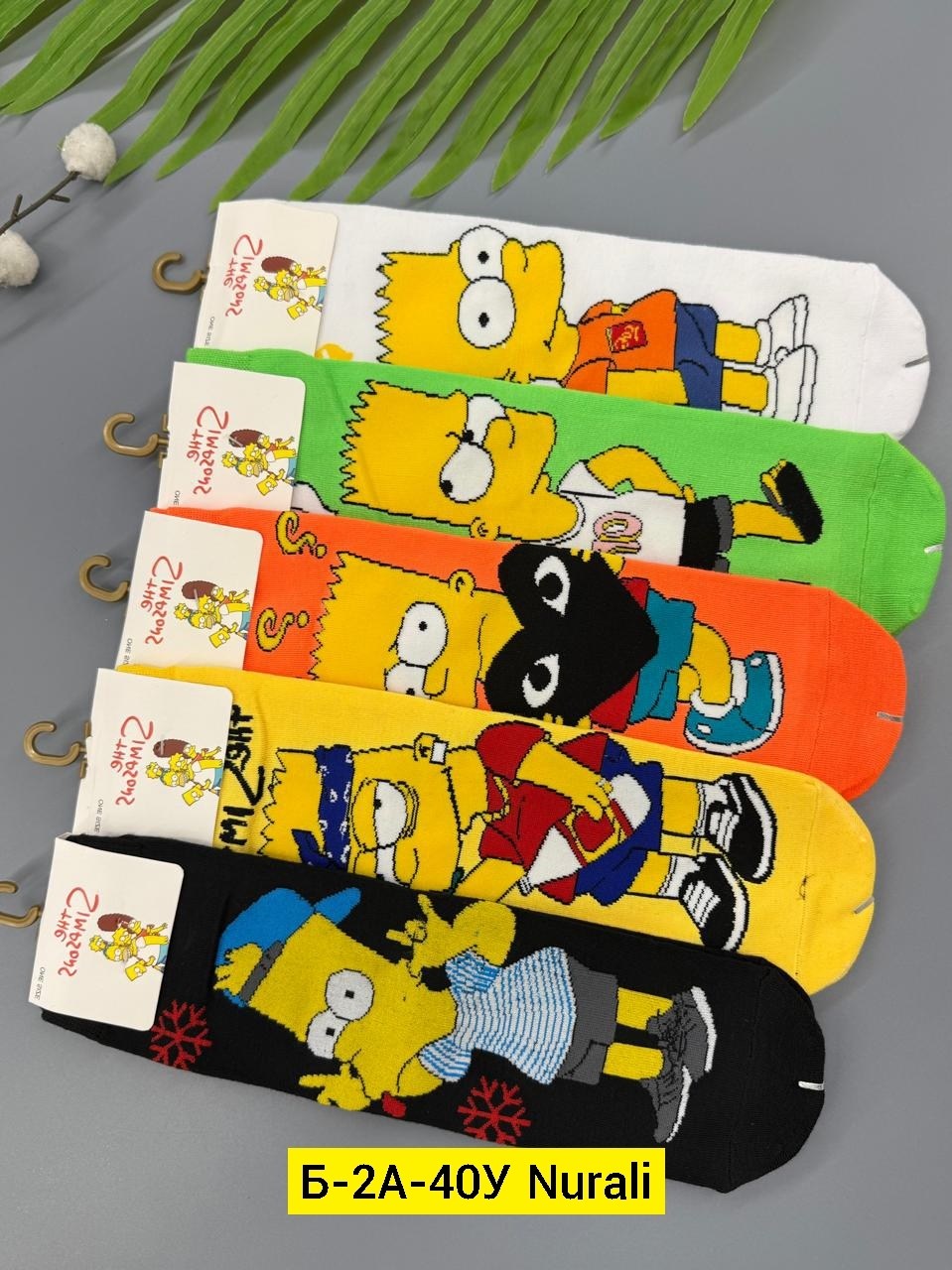 носки симпсоны,носки любимые герои,носки длинные,носки цветные,носки с принтом симпсоны