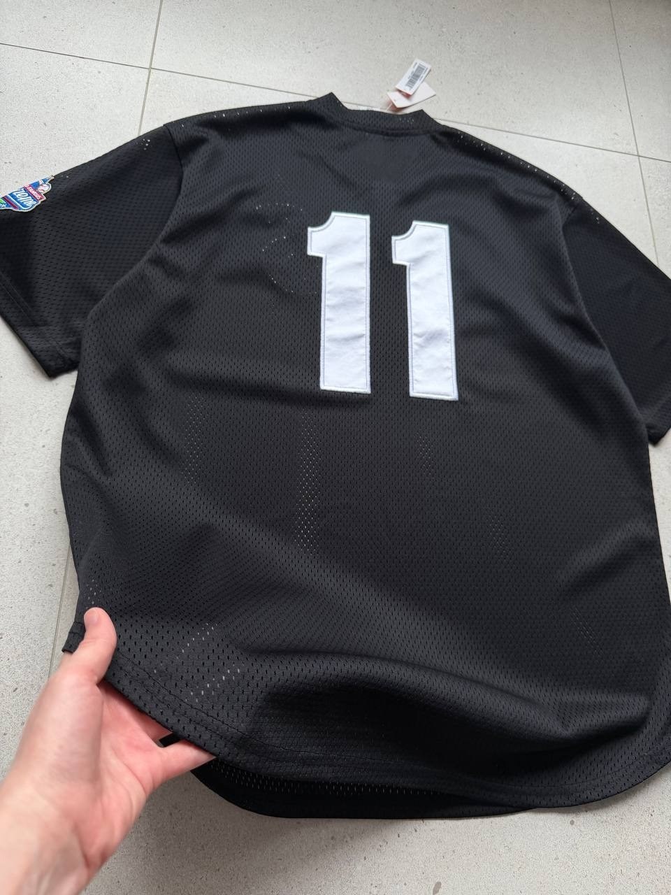 baseball jersey,футболки мужские,бейсбольная майка supreme x mitchell & ness downtown hell черная,футболки и майки