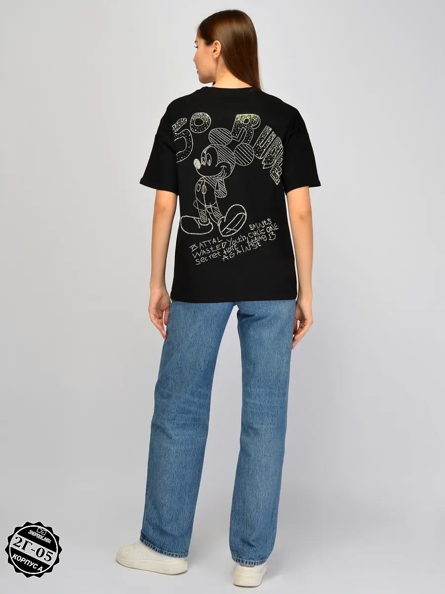 женская футболка,футболки для женщин,футболка свободная черная с текстовым принтом для женщин,футболка женская черная,женская футболка cracpot черный
