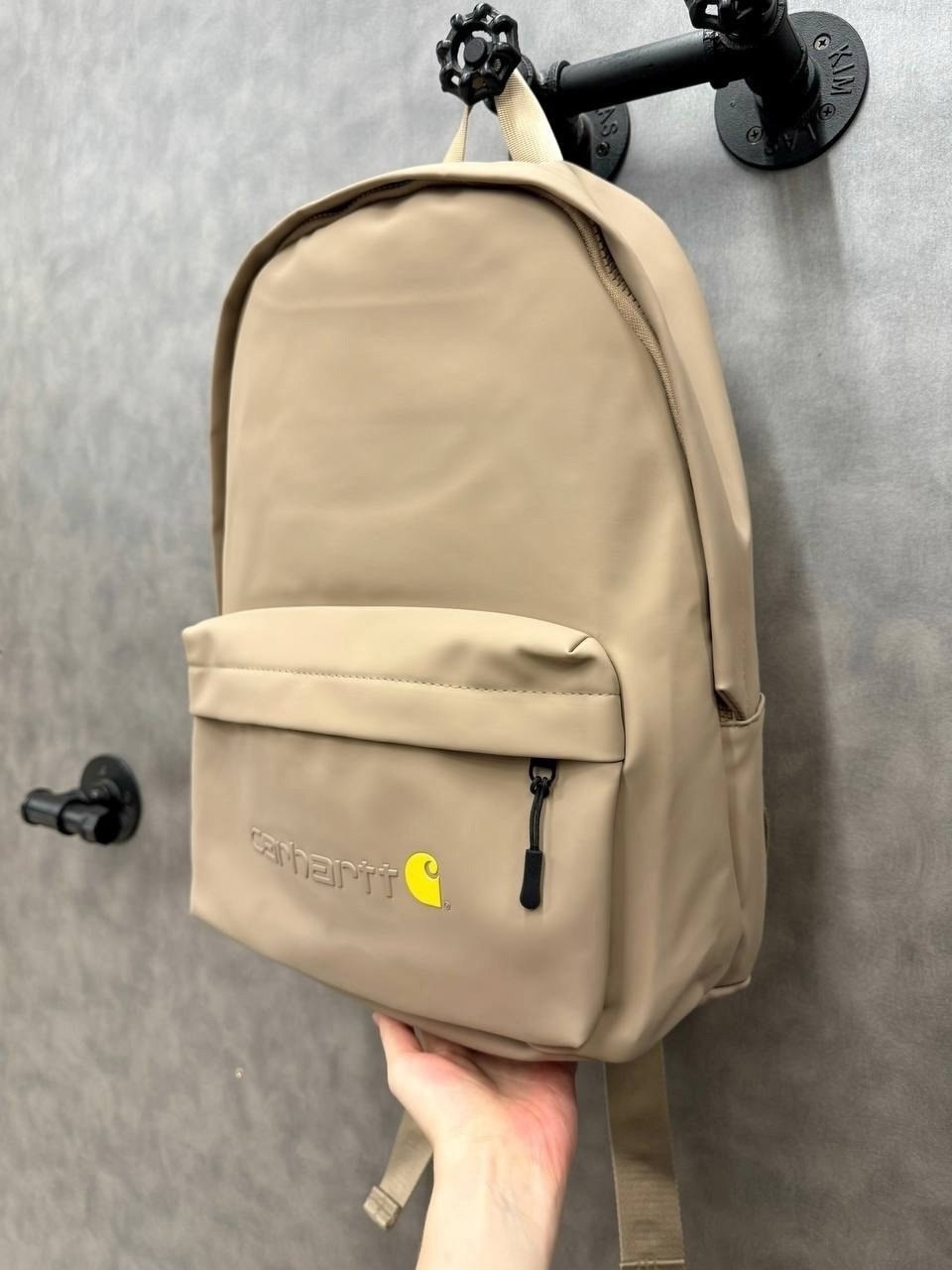 рюкзак carhartt,рюкзак,стильная рюкзак,рюкзак женский бежевый,рюкзак carhartt wip jake backpack