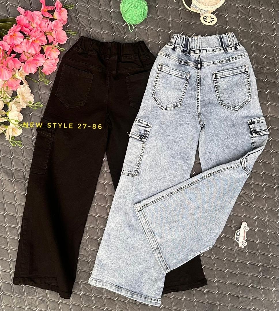 джинсы карго для девочки,джинсы детские,штаны джинсы,джинсы карго,широкие джинсы для девочек