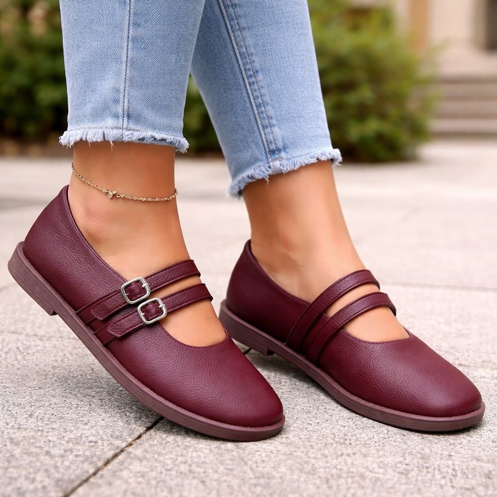 ,женская , на плоской подошве,туфли мэри джейн,туфли на плоской подошве