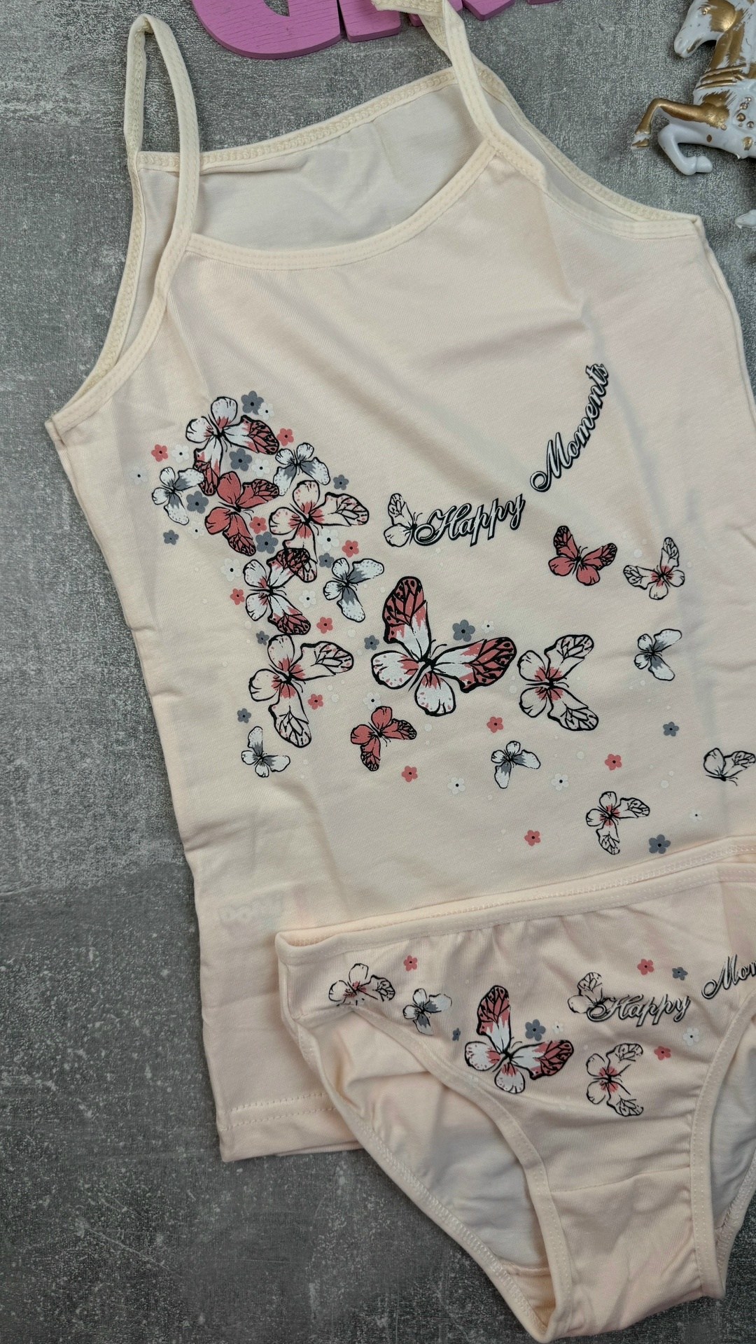 комплект нижнего белья для девочки,комплект белья для девочки,комплект майка трусы для девочки cicito,комплект майка с трусами для девочки,комплект нижнего белья для девочки lets go