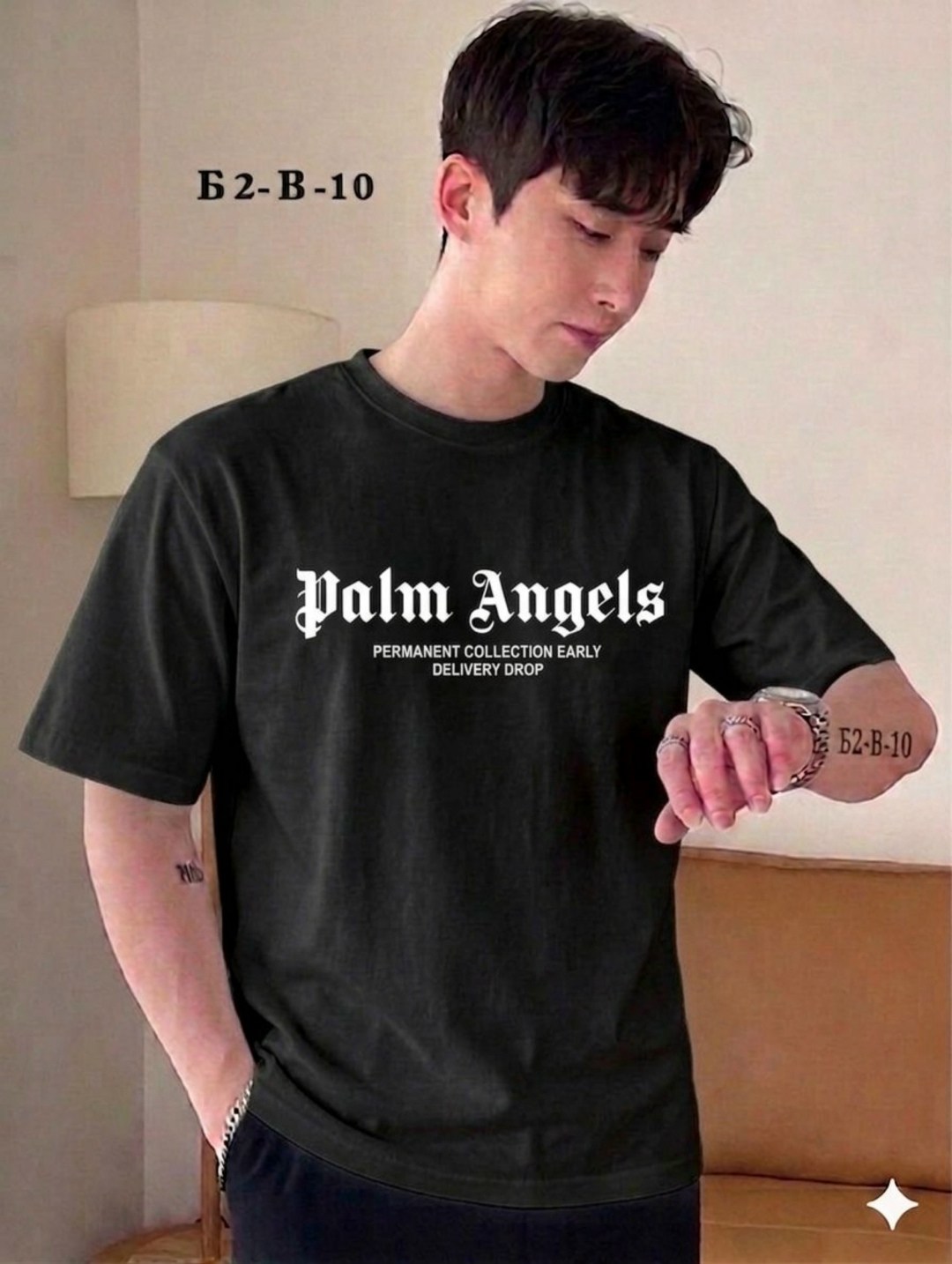 мужские футболки palm angels,футболки palm angels,palm angel,хлопковая футболка palm angels,palm angels одежда