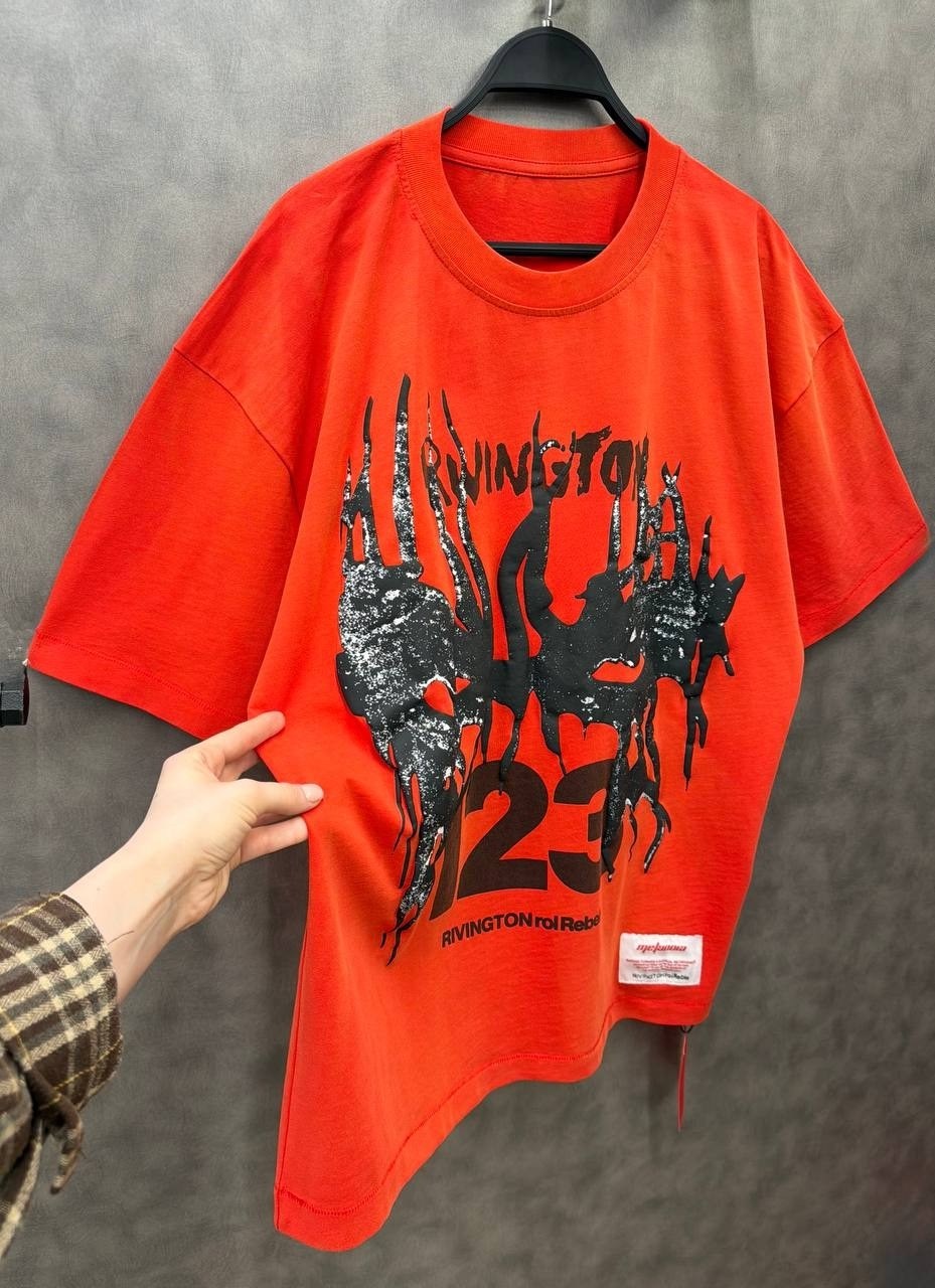 оранжевая футболка,футболка,футболки оверсайз мужские,футболка с принтом,футболки дизайн