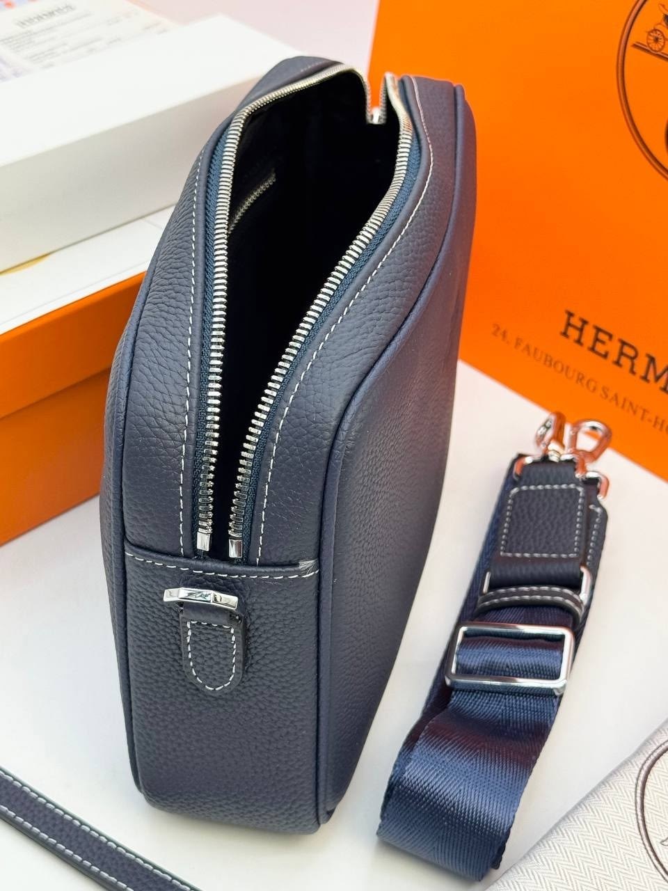 мужская сумка через плечо hermes,мужская сумка hermes,hermes сумка,сумка hermes через плечо,сумка мужская кросс боди hermes синяя