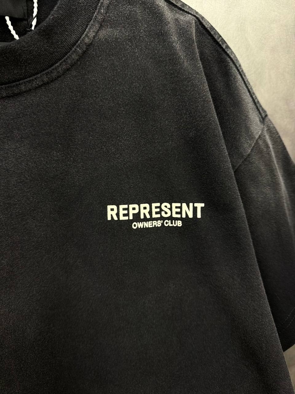 футболка represent owners club,футболка represent,футболки мужские повседневные,футболка с принтом owners club represent черный,мужская футболка