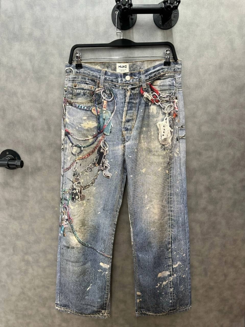 мешковатые джинсы,мужские джинсы,джинсы широкие,джинсы с принтом,джинсовые брюки