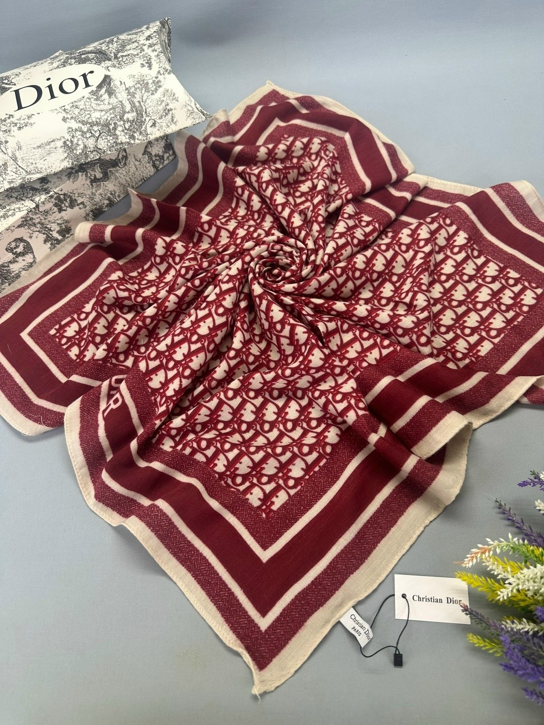 брендовый платок,платок диор,женские платки,dior платок,шарфы и платки