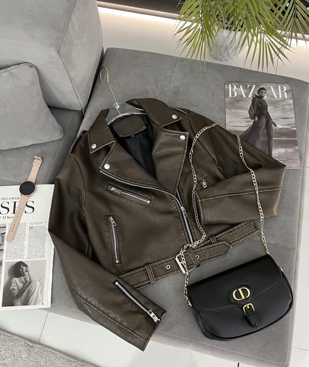 женская укороченная куртка из искусственной кожи,куртка кожаная,куртка косуха,куртка косуха кожаная,косуха