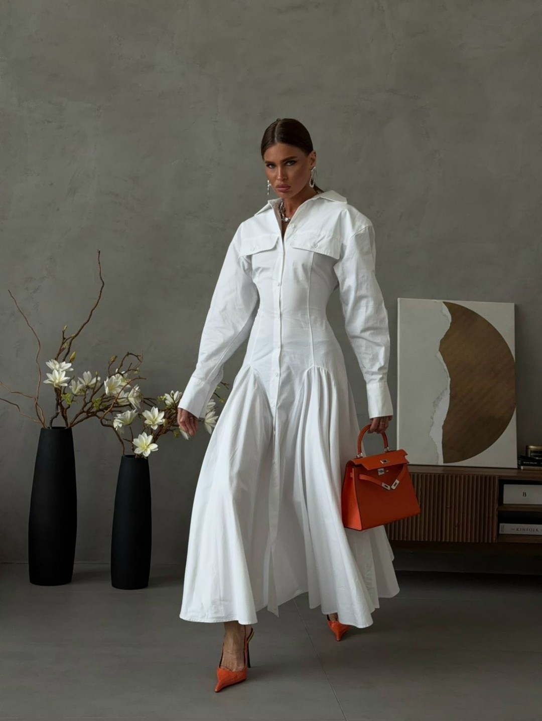 элегантные наряды,платье рубашка,платье стиль,хлопковое платье,платье стильное