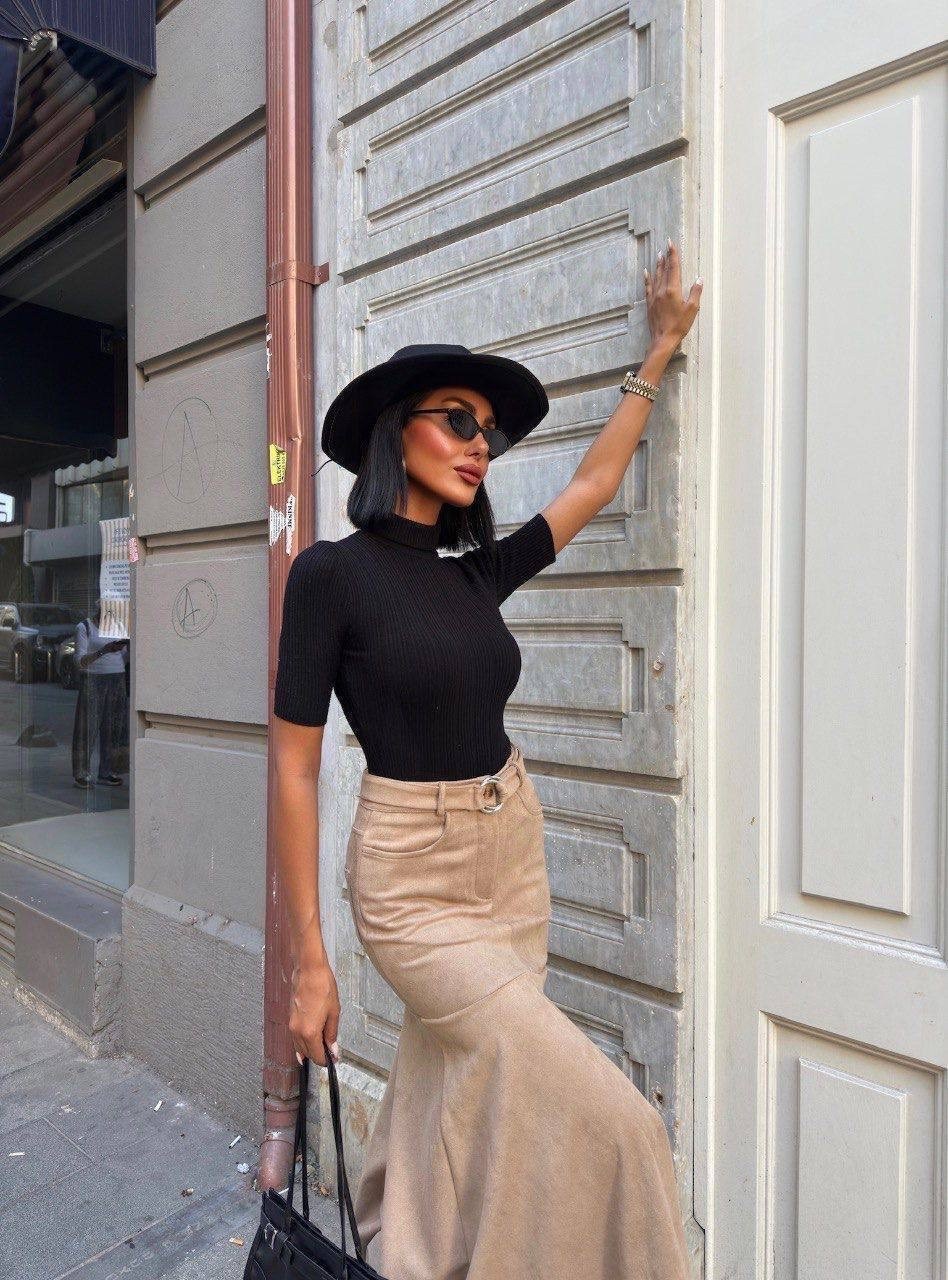 юбка миди,юбка,теплая юбка,юбка миди с высокой посадкой