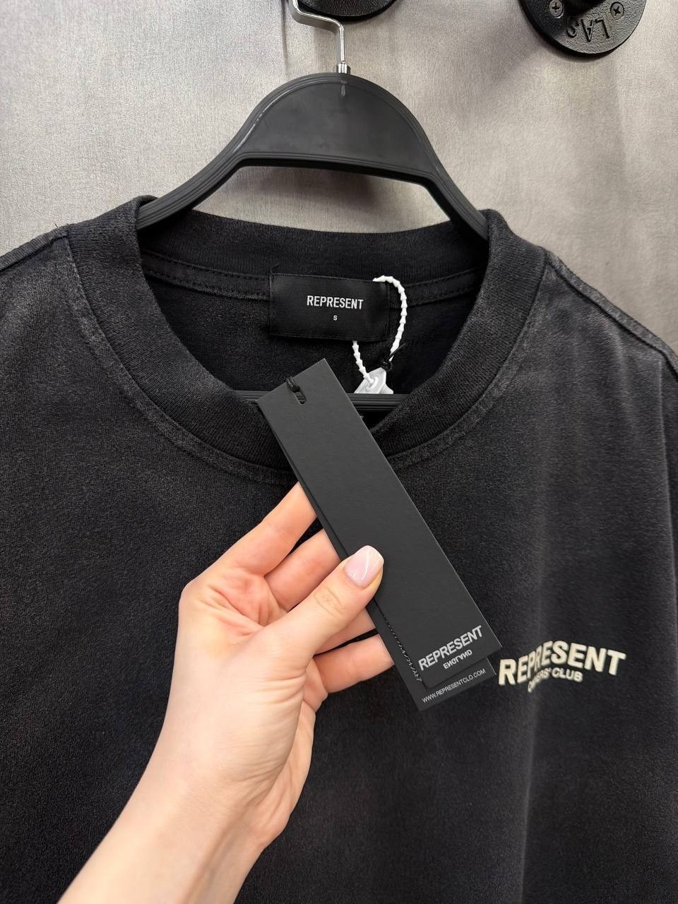 футболка represent owners club,футболка represent,футболки мужские повседневные,футболка с принтом owners club represent черный,мужская футболка