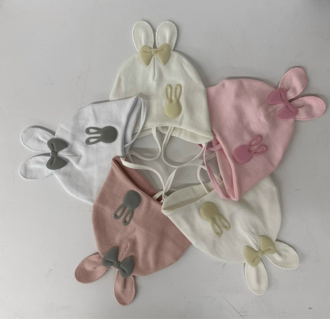 шапка для новорожденного,шапочка для новорожденного,шапка зайчик для девочки,шапочка,детская шапочка