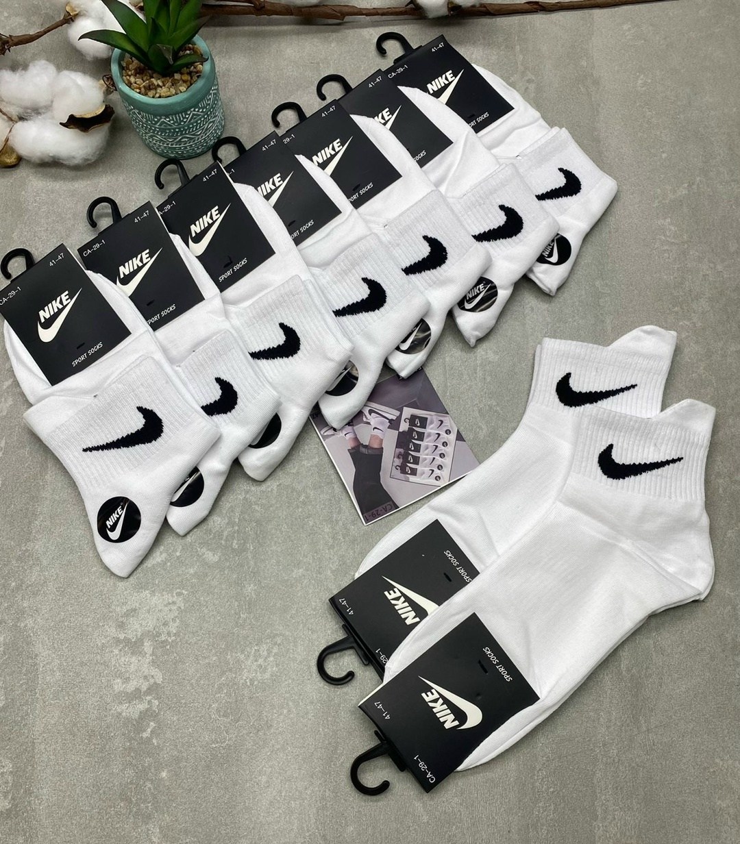 носки мужские 10 пар nike,комплект носков nike,носки nike,носки nike длинные спортивные набор 10 пар,носки мужские nike